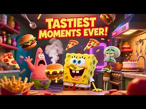 “The Most Mouthwatering SpongeBob Food Moments Ever! 🤣🍟