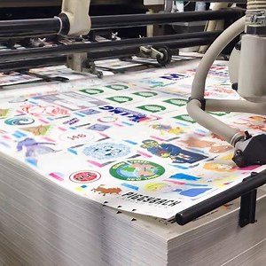 26 reactions | Friday night, party night. Silkscreen stickers on Press. #stickerrobot #stickerobot #stickerporn | Sticker Robot | Facebook