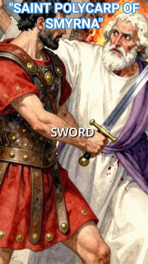 An 86-year-old bishop refused to renounce Christ. Saint Polycarp of Smyrna faced execution with unshakable faith — and sealed his witness with martyrdom. ✝️ Feast Day: February 23 On Feb. 23, the Catholic Church remembers the life and martyrdom of St. Polycarp, a disciple of the apostle and evangelist St. John. Polycarp is celebrated on the same date by Eastern Orthodox Christians, who also honor him as a Saint. Polycarp is known to later generations primarily through the account of his martyrdo