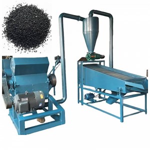 Waste Tire Crusher Machine to Make Crumb Rubber Rubber Recycling