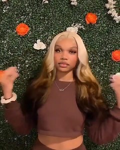 Blonde, Caramel & Brown Ombre Lace Front wig is a classic ✨ | Catface | Facebook