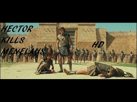 Troy (2004) - Hector kills Menelaus (HD)