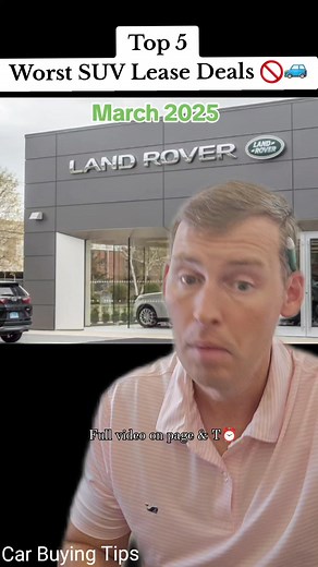 Worst SUV Lease Deals You Should Stay Away from in March 2025. 5 Models to Avoid! ⚠️💸🚙 #cars #carbuying #carbuyingtips #suv #savingmoney #personalfinance | Matthew Long