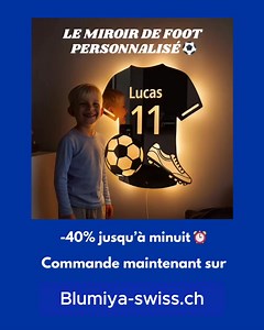 35K views · 186 reactions | ⚽ LumiFoot™ – La lampe personnalisée qui...
