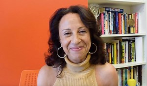 A radical woman to Maria Hinojosa—journalist, and anchor and executive producer of NPR's Latino USA—is someone who understands her power. This is why she nominates fellow radical woman and writer Sandra Cisneros for being and acknowledging her chingona. Who is a radical woman in your life? #radicalwomenbkm http://bit.ly/rwlabkm | Brooklyn Museum