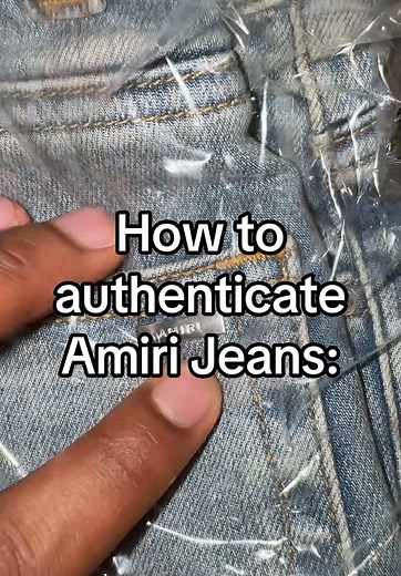 Real vs Fake Amiri Jeans: How to Spot Fakes 🔎🔥