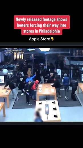 Newly released footage shows looters breaking into several different stores in Philadelphia. At least 67 adults and five juveniles involved in the various looting incidents have been charged. #looting #crime #truecrime