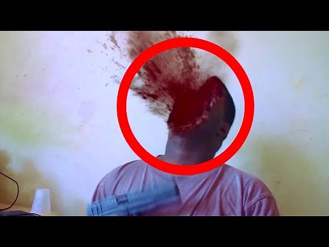 (VFX) EPIC gunshot wound gore VFX/CGI using after effects gunshot bullet wound