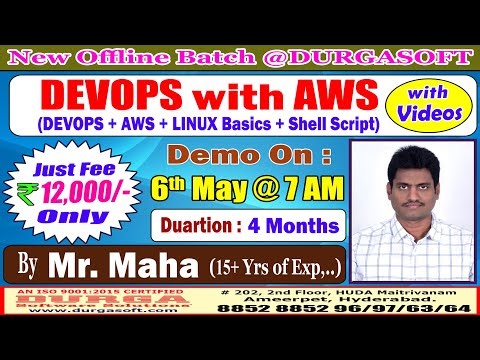 DEVOPS with AWS Offline Training @ DURGASOFT