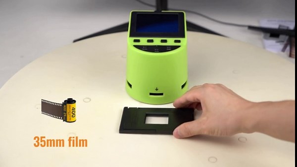 Photo Scanner for Old Photos to Digital Converts 35mm 135 Film to Digital Slide Projector for Old Slides Negative Scanner Slide Converter for Old Slides