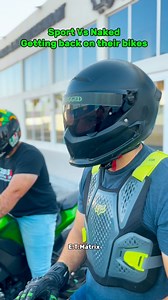 2.1K views · 17 reactions | Sport Bike Vs Naked Bike riders getting back on their bikes #moto #motorcycle #sportbike #nakedbike #bikelife #etmatrix | E.T.Matrix | Facebook