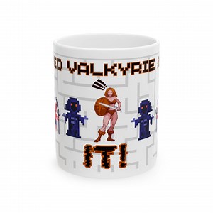 Mug Valkyrie Gauntlet, pixel art gaming des années 80, citation drôle (11 oz, 15 oz) - Etsy France