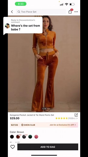 Replying to @thesweetestzoe Hey babe @shein_official . Majority of my clothes come from here💕