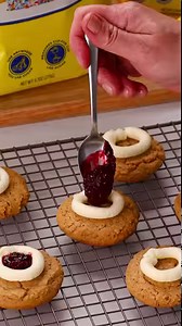 Why choose between cheesecake and cookies when you can have both? These Blackberry Cheesecake Cookies are tangy, chewy and irresistible! Check out the link for the full recipe https://bit.ly/4d9SEDs | Splenda