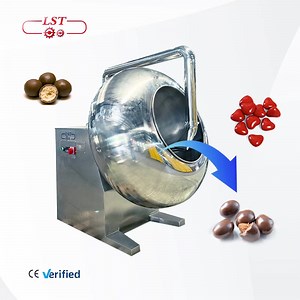 [Hot Item] Lst Automatic Hot Chocolate Coating Machine Confectionery Coating Pan Machine