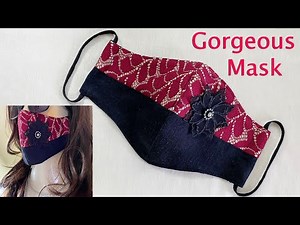 A Super Gorgeous Lace Face Mask😍 | Designer Fashion Mask | Wedding Bridal Party Mask | Mascarilla