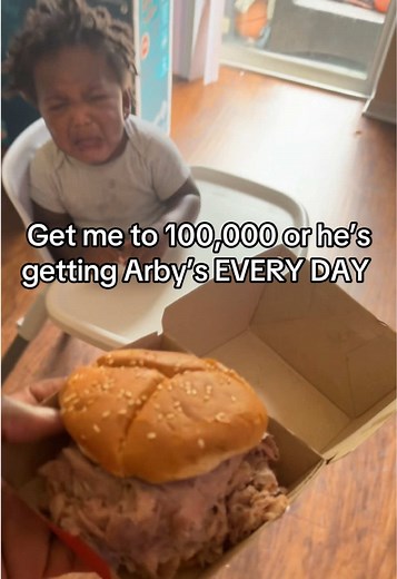 See What Y’all Made Me Do — Funny Baby Reaction to Arby’s