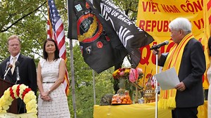 Đánh dấu 40 năm ngày 30/4 tại Đài Tưởng niệm Chiến tranh VN ở Washington