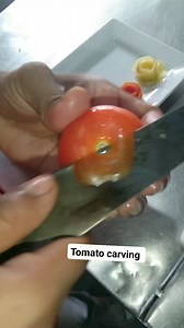 2.5K views · 53 reactions | Tomato carving #chefsuresh #carvingart | Chef Suresh | Facebook