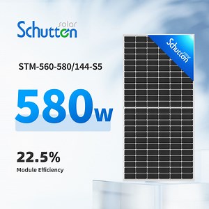 [Hot Item] High-Efficiency 600W PV Solar Panel for Grid Tied Systems