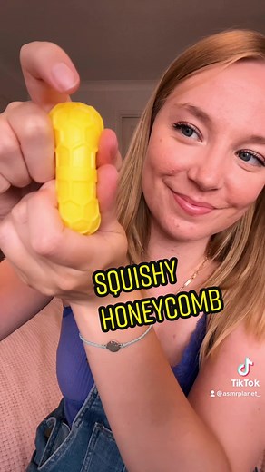 Squishy Honeycomb ASMR Toy: Super Relaxing Sleep Sounds