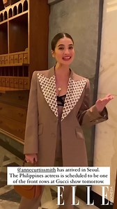 24K views · 2.8K reactions | Anne Curtis has arrived in Seoul. The Philippines actress is scheduled to be one of the front rows at Gucci show tomorrow. Gucci #Gucci #GucciCruise24 Video from ELLE Indonesia Magazine | Anne Curtis Fans | Facebook