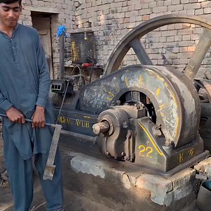 854K views · 6.9K reactions | Desi old black engine starting up hard work !! Desi old black engine | Sapna Village | Facebook