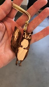 Making these ornaments out of maple wood, getting ready for the holidays! Because that’s how long it takes. 💕💕💕🐿 #squirrel #squirrels #squirrelart #squirrelornament #ilovesquirrels #elihalpin #ornaments #christmasornaments | Eli Halpin Oil Paintings