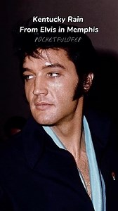 Kentucky Rain 🌧 (From Elvis in Memphis) “Kentucky Rain” was written by Eddie Rabbitt & Dick Heard, and recorded by Elvis on February 19, 1969, at the American Sound Studio in Memphis, under the supervision of Chips Moman. Despite the Colonel’s requests, Elvis loved these sessions because Chips let him do what he wanted with the sounds. * #elvispresley #presley #theking #graceland #elvis #smile #love #idol #music #iconic #vintage #style #classy #vintagefashion #kingofmusic #rockandroll #sideburn