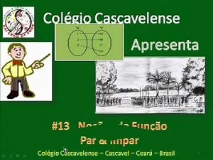 FUNÇÃO PAR e IMPAR - Passo a Passo - PARTE 13 DE 14 - CC V139