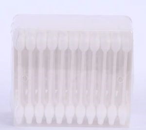 [Hot Item] Baby Safety Tips Paper Cotton Swabs Ourd Head Design Prevents Excessive Penetration Baby's Ears and Nose