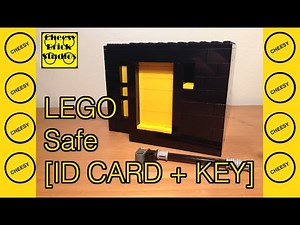 Lego Safe [ID CARD + KEY]