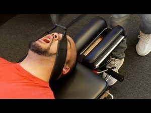 Self Cracker *SCREAMS IN-SHOCK* after First Chiropractic Adjustment Y-Strap