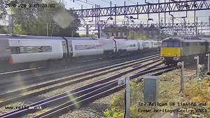 8.8K views · 515 reactions | ⚡️Electric Belle⚡️ West Coast Railways #Class86 86401 'Mons Meg' leading the 'non-steam' leg of Northern Belle's 'Settle & Carlisle Steam Special' (#Class57 57314 'Conwy Castle' on the rear) ℹ️ 1Z60 #Coventry to #Carlisle  #Crewe Crewe Heritage Centre  29/07/23 | Railcam | Facebook