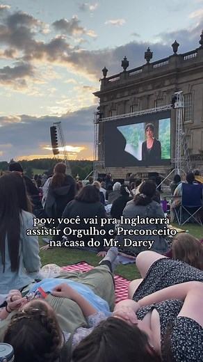 Assistindo Orgulho e Preconceito em Chatsworth