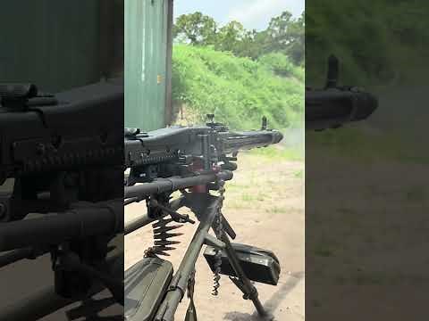 Mg42 Buzzsaw full auto machine gun on a tripod