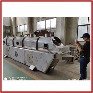 [Hot Item] Zlg Horizontal Vibration Fluid Bed Dryer/ Fluidized Bed Dryer/Fluidizing Bed Dryer for Salt/Sugar/Flavor/PE Flake/Seasoning Granules