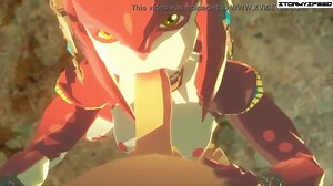 Sableserviette : Link and Mipha [ Legend of Zelda Breathe of the Wild ]