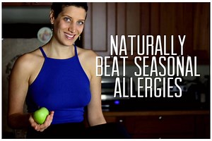 Do you suffer from seasonal allergies? In this video, I share some natural remedies to help you get through allergy season. Researchers think nasal allergies affect about 50 million people in the United States. Allergies are increasing. They affect as many as 30 percent of adults and 40 percent of children. Apple Ginger Shot Ginger: Is very good as a decongestant and antihistamine. It has a direct effect on the anti-inflammatory processes of the human body, as it plays a pivotal role in dominati