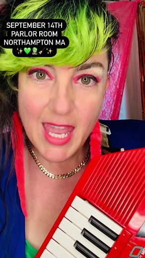 ✨💚🧑🏼‍🎤✨NORTHAMPTON, MA SEPTEMBER 14th ✨I’m excited to be flying my broomstick to The Parlor Room this Thursday, September 14th. ✨🧹✨I’ll be playing songs from “Bitchcraft” as well as oldies but goodies. I may even throw in a couple Bitch and Animal tunes! ✨💚💚💚✨I’ll bring my electric violin, bass, keytar, stories and songs. 🎶 It’s ALL AGES, so you bring your young ones and your Grandmas and the feminists in your life. ✨✨✨✨See you there! Link to tix 👇✨💚🧑🏼‍🎤🧹✨ https://www.simpletix.co