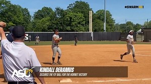 Kindall Deramus final out secures the series win over the Bulldogs. #SWARMAS1 | #IAMSWAC | Alabama State Athletics