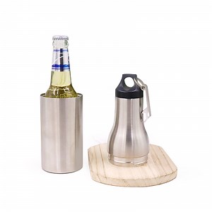[Hot Item] Wholesale Double Wall Stainless Steel Insulation Vacuum Bottle Can Cooler for Beer