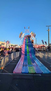 Nothing like the FUN SLIDE at the fair! #scstatefair #fairrides #funslide #fyp #reels #reelsvideo #viral #slide #familyride | Carowinds Fans Only