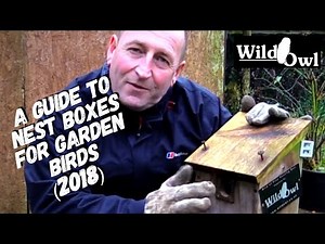 A Guide to Nestboxes for Garden Birds 2018