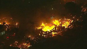 At least 20 homes destroyed as 199-acre Southern CA fire forces evacuations