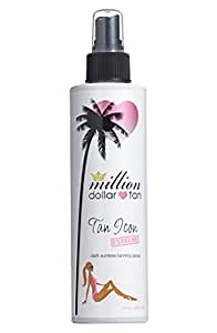 Million Dollar Tan Icon Sunless Tanning Spray Extreme- 8 Oz- Get a Back From Vacation Complexion