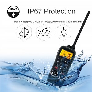 [Hot Item] RS-38m Handheld IP68 Waterproof Walkie Talkie with DSC Marine for Radio & Weather Channel Receive Antennas Digital for Radio