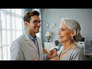 Older women and younger man love romance