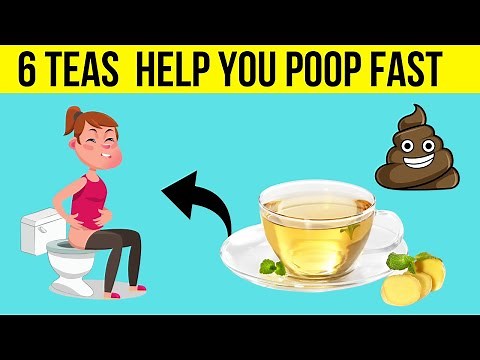 6 HERBAL TEAS to Help You Poop instantly | Natural Constipation Relief