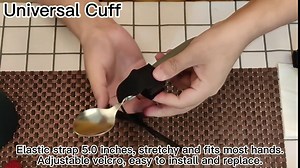 Weighted Parkinsons Utensils for Hand Tremors, Weighted Silverware for Parkinsons Patients Arthritic Hands, Built Up Utensils for Adults, Adaptive Eating Utensils for Disabled People Elderly